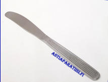 HACKMAN, Sorsakoski,Scandia J�lkiruoka /Alkuruokaveitsi, Design:Kaj Franck,Ruostumatonta ter�st�,Suunniteltu vuonna 1960, pituus n. 17,5 cm, 1 kpl., 18�/kpl,( Tuote nro 129AT )