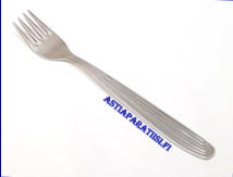 HACKMAN, Sorsakoski,Scandia J�lkiruoka /Alkuruokahaarukka, Design:Kaj Franck,Ruostumatonta ter�st�,Suunniteltu vuonna 1960, pituus n. 16 cm, 11 kpl., 17�/kpl,( Tuote nro 130AT )