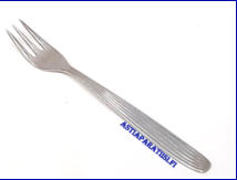 HACKMAN, Sorsakoski,Scandia pikkuhaarukka, Design:Kaj Franck,Ruostumatonta ter�st�,Suunniteltu vuonna 1960, pituus n. 12,5 cm, 9 kpl., 10�/kpl,( Tuote nro 132AT )
