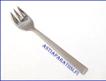 FISKARS,Triennale J�lkiruokahaarukka Design:Bertel Gardberg, pituus n. 11,3 cm, 3 kpl, 13 � /kpl( Tuote nro 186AT )