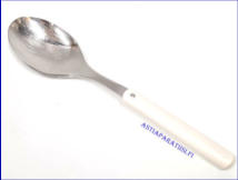 HACKMAN,HACkMINNA Perunalusikka,Design: Ahti Majuri,pituus n. 23 cm,2 kpl ,15 � /kpl, ( Tuote nro 405AT )