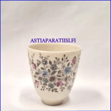 ARABIA, "Fennica" kulho,k�sinmaalattu, mattalasite ja signeerattu,Design:Esteri Tomula,Valmistettu 1960-luku,Korkeus n. 6,2 cm, halkaisija n. 5,6 cm,1 kpl,38 � /kpl ( Tuote nro / Item #147E )