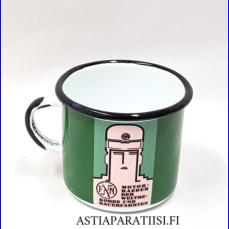 EMALI, Oliivinvihre� muki, Halkaisija n.7,7 cm,Korkeus n. 6,6 cm,1 kpl,15�/kpl, (Tuote nro / Item 275N)