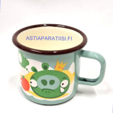 MUURLA, Angry Birds Emalimuki 3,7 dl,halkaisija n.9,5 cm,Korkeus n. 8 cm,1 kpl,16�/kpl, (Tuote nro / Item 308N)
