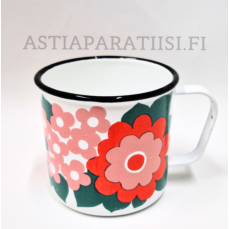 FINEL EMALI,Elisa emalimuki,Design:	 Esteri Tomula,suunniteltu 1960-luvulta,Korkeus n.7,8 cm, 0 kpl, ( Tuote nro / Item #306N )
