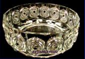 RIIHIM�EN LASI,rengas  Tarjoilumalja / kulho kirkas, Design:Tamara Aladin,Korkeus,n.8,5 cm,halkaisija,n. 21 cm,1kpl,75�/kpl