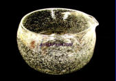 NUUTAJ�RVI LASI,Sargasso N 434,boolimalja / kulho,Tuotannossa: 1966-1973,Design:Kaj Franck,  halkaisija n. 17,5 cm, Korkeus n 10,5 cm , 1kpl. 100�/kpl