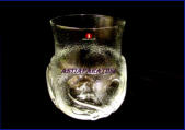 IITTALA,j��palakulho / astia, Korkeus,n.13,8 cm,halkaisija,n. 9,8 cm,1kpl,40�/kpl