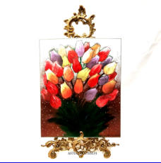 ARABIA, Sein�laatta "Ilon P�iv�", Design:Helj� Liukko-Sundstr�m, Korkeus n. 35 cm, leveys n. 29 cm, 340�( Tuote nro / Item #103HL )