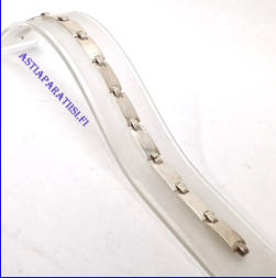 Hopeinen Rannekoru  925,Paino: noin 13,1g,Ketjun pituus,n.19,5 cm,75� ( Tuote nro / Item #128HP )
