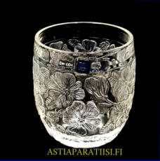 NUUTAJ�RVI LASI, Rosita juomalasi ,Design:Kerttu Nurminen,Korkeus n.8 cm, halkaisija n.6,8 cm,0 kpl, ( Tuote nro / Item #126J )