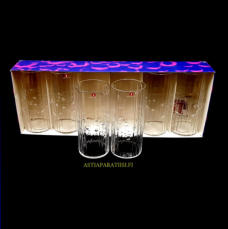 IITTALA,Mesi Juomalasi,Design:Tapio Wirkkala,Tuotannossa 1968-85,Korkeus n.14 cm,halkaisija n.6,3 cm,6 kpl myyt�v�n� kerralla koko paketti, 0 kpl ( Tuote nro / Item #240J ) 