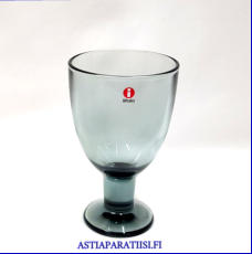 IITTALA, Verna harmaa,Design:Kerttu Nurminen,Korkeus n.13,5 cm , Halkaisija n.8 cm, 0 kpl,( Tuote nro / Item #487J )