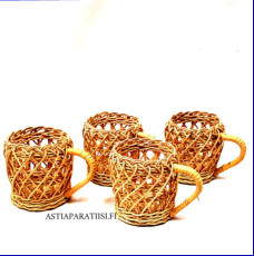 IITTALA, Rottinki pidike,Korkeus n.8,5 cm , Halkaisija n.8 cm, 0 kpl ,( Tuote nro / Item #543J )