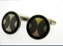 Hopeiset kalvosinnapit, Sporrong,     V.1973, Made in Sweden, halkaisija n. 1,7cm,0kpl