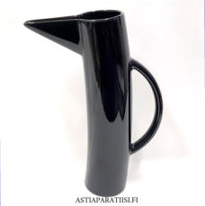 ARABIA, Oliver, Storybirds  maito- / vesikannu, black / Musta,vetoisuus 1,1 litraa, Design:Kati Tuominen-Niittyl�,korkeus n. 32,5 cm,1kpl,195�/kpl ( Tuote nro / Item #102D)