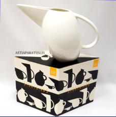ARABIA, Ollie Storybirds, valkoinen maito- / vesikannu, 0,6 Ltr,Design:Kati Tuominen-Niittyl�,korkeus n. 14,5 cm,1kpl,130�/kpl ( Tuote nro / Item #105D)