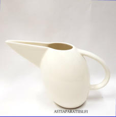 ARABIA, Ollie Storybirds, valkoinen maito- / vesikannu, 0,6 Ltr,Design:Kati Tuominen-Niittyl�,korkeus n. 14,5 cm,2kpl,130�/kpl ( Tuote nro / Item #106D)