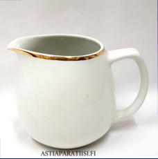 ARABIA, Arki maitokannu,Design:Raija Uosikkinen malli B, design Kaj Franck, 1962 -luvulta,korkeus n.12,8 cm,1kpl,65�/kpl ( Tuote nro / Item #123D)
