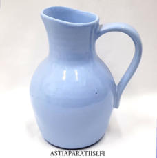 ARABIA,vaaleansininen maitokannu,Design:Kaj Franck,signeerattu,KF,1964-1971-luvulta,korkeus n.17,2 cm,1kpl,75�/kpl ( Tuote nro / Item #127D)