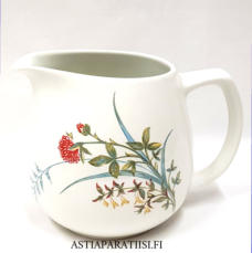 ARABIA,  Pellervo maitokannu,Design: Raija Uosikkinen,malli B. Kaj Franck. kova fajanssi. 1964-luvulta,korkeus n.12,5 cm,0 kpl ( Tuote nro / Item #131D)