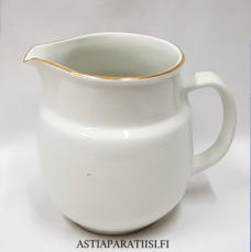ARABIA, Kultareuna maitokannu,1949-1964-luvulta,korkeus n.14 cm,1kpl,55�/kpl ( Tuote nro / Item #139D)