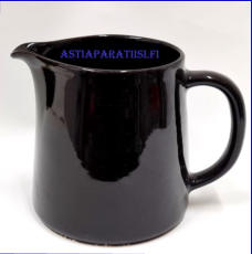 ARABIA.Kilta maitokannu,Design: Kaj Franck,1953-1975-luvulta,korkeus n.16,5 cm,1kpl,75�/kpl ( Tuote nro / Item #211D)