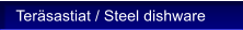 Ter�sastiat / Steel dishware
