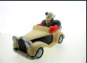 Cruella Deville,muovi figuuri, pituus n. 8cm, kork n. 5cm, 12�