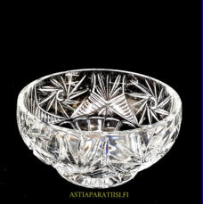 lyijykristallia iso Kristallikulho ,Korkeus,n. 10 cm,halkaisija,n. 20 cm,1kpl,120�/kpl ( Tuote nro / Item #140KR )