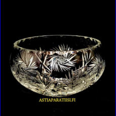 Kristalli kulho/kristallimalja,Korkeus,n. 9,5 cm,halkaisija,n. 15 cm,1kpl,60�/kpl ( Tuote nro / Item #165KR )