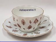 ARABIA, kahvikuppi retro, Kupin korkeus n.5,4 cm, halkaisija n. 8,3 cm, Suunniteltu vuonna 1949-1964,5kpl , 20�/ kpl ( Tuote nro 293Q )