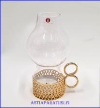 IITTALA, Karaatti, lyhty/tuikku Design:Timo Sarpaneva,1980-luku, Korkeus n. 13,3 cm,halkaisija n. 5,3 cm, 1kpl, 55�/kpl ( Tuote nro / Item #173C )