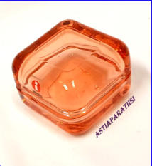 IITTALA,Vitriini - rasia Ruusuoliivi ,Design:Anu Penttinen,60 x 60 mm,1 kpl