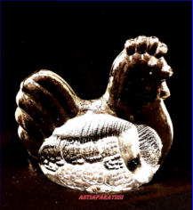 Lindshammar Kukko Figurine,korkeus n.10 cm, leveys n.11 cm,1kpl,35�/kpl