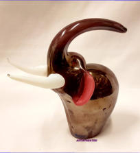 Art Glass Team, lasi Norsu,n 17 cm X 17 cm,1kpl,45�/kpl