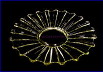 RIIHIM�EN LASI, "sotakalusto sarjaa" Lasilautanen,1940-luku, halk n.22,2 cm,1kpl,45�/kpl