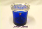 IITTALA,  Jars-purkki Pentagon Design,pieni lohkeama,Korkeus,n. 8 cm,halkaisija,n. 6 cm,1kpl,45�/kpl
