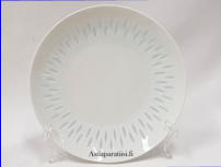 ARABIA, Riisiposliini pullalautanen / leip�lautanen,Design:Friedl Kjellberg,lautanen halkaisija n.15,5 cm,Suunniteltu vuonna 1940-1990, 16 kpl,36�/ kpl ( Tuote nro 114PL )