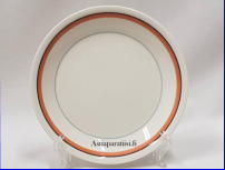 ARABIA,Katariina pullalautanen / leip�lautanen,Design:Kati Tuominen-Niittyl� & Pekka Paikkari,lautanen halkaisija n.17 cm, Suunniteltu vuonna 1987-1991, 2 kpl,22�/ kpl ( Tuote nro 129PL )