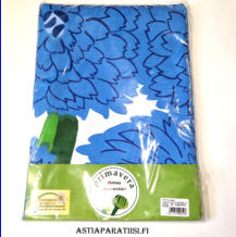 PRIMAVERA,marimekko p�yt�liina sininen uusi,Design:Maija Isola,mitat 140x240cm, 1 kpl,65� (Tuote nro / Item 101PO)