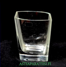 NUUTAJ�RVI, Purje kirkas Lasimaljakko,Design: Taru Syrj�nen,Korkeus n. 12 cm, leveys n. 9,5 cm x 7,5 cm ,1kpl,95�/kpl ( Tuote nro / Item #337MA)