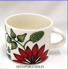 ARABIA.Runo, kuppi 0,28 l , "Kes�s�de" Design:Heini Riitahuhta, Tyyppi,Paratiisi (Birger Kaipiainen) ,Tuotannossa, 2009-2015,Kupin korkeus n.6,8 cm, halkaisija n.8,7 cm, 2 kpl, 68 �/kpl,( Tuote nro 104 P )