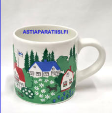 ARABIA,Atelje Kartano muki,Design:Gunvor Olin-Gr�nqvist,Suunniteltu vuonna 1970. korkeus n.9 cm, halkaisija n.9,3 cm, 1 kpl, 78 �/kpl,( Tuote nro 115 P )