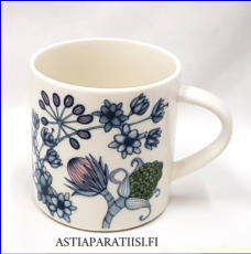 ARABIA.Runo, muki 0,35 l, "Kes�s�de" Design:Heini Riitahuhta, Tyyppi,Paratiisi (Birger Kaipiainen) , Suunniteltu vuonna 2009-2015,Kupin korkeus n.8 cm, halkaisija n.8,6 cm, 2 kpl, 124�/kpl,( Tuote nro 123 P )