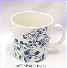 ARABIA,Lemmikki -muki Sesonkituote,Design :Heini Riitahuhta,Suunniteltu vuonna 2007. korkeus n.8 cm, halkaisija n.8,3 cm, 4 kpl, 42 �/kpl,( Tuote nro 141 P )