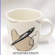 ARABIA,Martela muki,Design :Katriina Nuutinen,Suunniteltu vuonna 2010. korkeus n.8 cm, halkaisija n.8,3 cm, 3 kpl, 42 �/kpl,( Tuote nro 147 P )