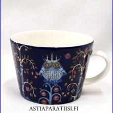IITTALA, Taika -kahvi-/cappuccinokuppi, 0,2 l, sininen,Design: Klaus Haapaniemi, Heikki Orvola,korkeus n.6,5 cm, halkaisija n.9 cm, 0 kpl, ( Tuote nro 193 P )