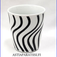 MARIMEKKO, seepra muki ilman kahvaa "korvaton",korkeus n.9,5 cm, halkaisija n.8 cm, ,1 kpl, 44 �/kpl,( Tuote nro 202 P )