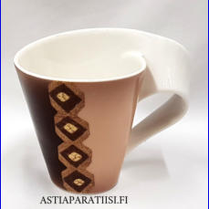 VILLEROY & BOCH, muki ,korkeus n.11,5 cm, halkaisija n.10 cm,0 kpl, ( Tuote nro 338 P )